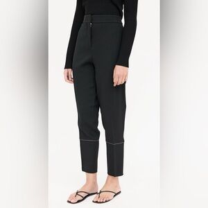 Proenza Schouler Black Cropped Trousers